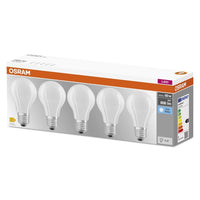 OSRAM LED BASE CLASSIC A Lampe matt (ex 60W) 7W / 4000K Kaltweiß E27-Leuchtmittel-LEDVANCE Shop