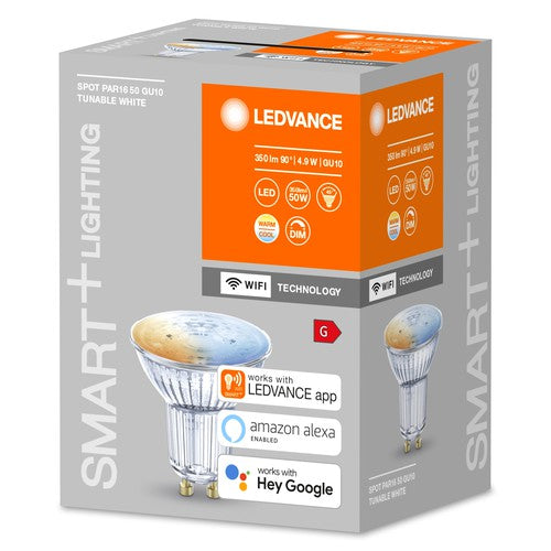 LEDVANCE Wifi SMART+ LED Lampe Spot Tunable Weiß (ex 40W) 5W / 2700-6500K GU10-Leuchtmittel-LEDVANCE Shop