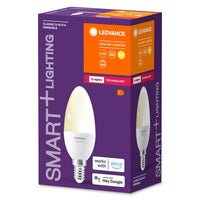 LEDVANCE Smart+ LED, ZigBee Lampe mit E14 Sockel, warmweiß, dimmbar, Direkt kompatibel mit Echo Plus und Echo Show (2. Gen.)-Leuchtmittel-LEDVANCE Shop