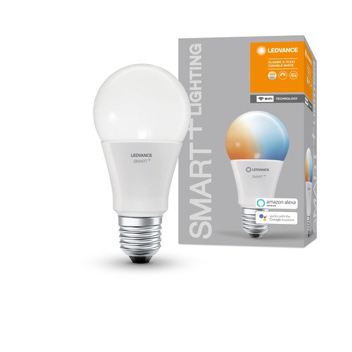 LEDVANCE Wifi SMART+ Classic LED LampeTunable Weiß (ex 75W) 9,5W / 2700-6500K E27-Leuchtmittel-LEDVANCE Shop