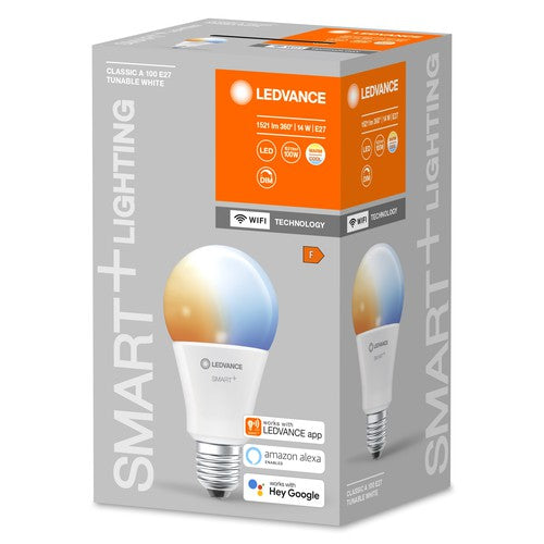 LEDVANCE Wifi SMART+ Classic LED Lampe Tunable Weiß (ex 100W) 14W / 2700-6500K E27-Leuchtmittel-LEDVANCE Shop