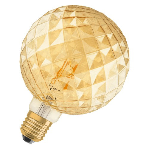 OSRAM Vintage 1906® GLOBE LED Lampe (ex 40W) 4,5W / 2500K Warmweiß E27 Gold Optik-Leuchtmittel-LEDVANCE Shop