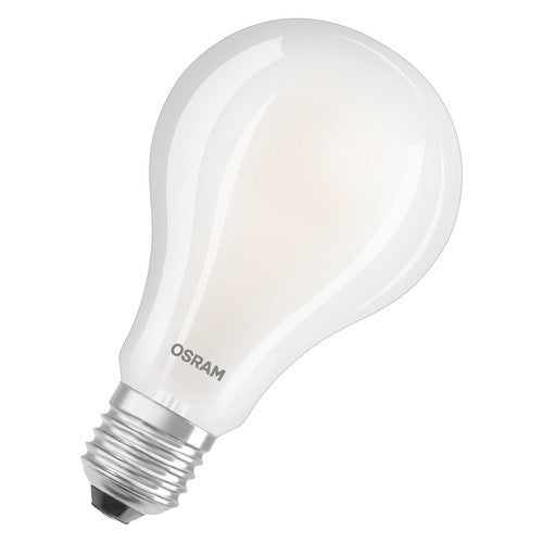 OSRAM LED-Lampe LED STAR CLASSIC A Kaltweiß 4000K 24W Ersatz für 200W matt E27-Leuchtmittel-LEDVANCE Shop