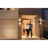 LEDVANCE Wifi SMART+ Brick WALL UPDOWN LED 8,5cm Wandleuchte RGBW mehrfarbig 14W / 3000K Warmweiß silbergrau-Außenwandleuchten-LEDVANCE Shop