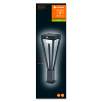 LEDVANCE ENDURA STYLE SOLAR BOUQUET Gartenleuchte 50cm mit Sensor 6W / 3000K Warmweiß schwarz-Wege- & Pollerleuchten-LEDVANCE Shop