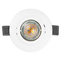 LEDVANCE RECESS DOWNLIGHT TWISTLOCK LED Spotlight Ø 88,5mm weiß 4,3W / 2700K Warmweiß GU10-Einbaustrahler & Spots-LEDVANCE Shop