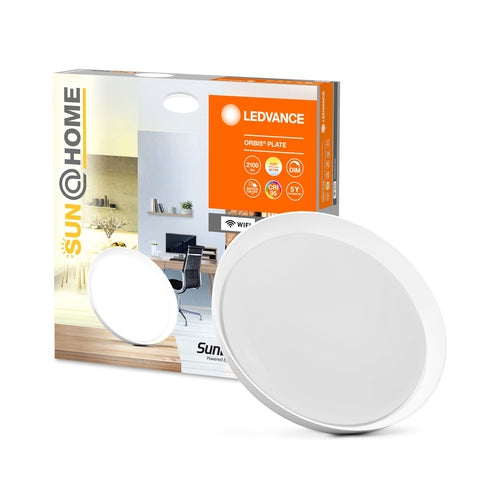 LEDVANCE Wifi SUN@HOME ORBIS PLATE Deckenleuchte 43cm 26W / 2200-5000K-Deckenleuchten-LEDVANCE Shop