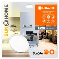 LEDVANCE Wifi SUN@HOME ORBIS PLATE Deckenleuchte 43cm 26W / 2200-5000K-Deckenleuchten-LEDVANCE Shop