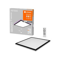 LEDVANCE SMART+ WiFi LED-Rahmen-Panelleuchte, 60cm x 60cm, RGB, inkl. Fernbedienung, 39W, 2700lm, schwarz