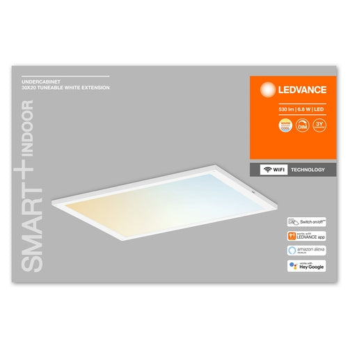 LEDVANCE Wifi SMART+ LED Unterbauleuchte Erweiterung 30x20cm Tunable Weiß 6,5W / 2700-6500K Erweiterung-Unterbauleuchten-LEDVANCE Shop