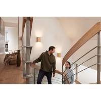 LEDVANCE Wifi SMART+ ORBIS WOOD LED Wandleuchte 21x11cm in Holzoptik Tunable Weiß 12W / 3000-6500K-Wandleuchten-LEDVANCE Shop