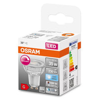 OSRAM Dimmbare LED Reflektor-Lampe LED SUPERSTAR + spot PAR16 GL 35 DIM 3,7W/940 CRI90 GU10 , Kaltweiß-Leuchtmittel-LEDVANCE Shop