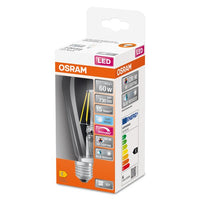 OSRAM Dimmbare FILAMENT LED-Lampe LED SUPERSTAR+ CL Edison FIL 60 dim 5,8W/940 E27 CRI90 BOX, E27-Leuchtmittel-LEDVANCE Shop