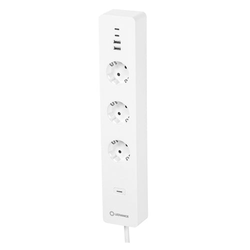 LEDVANCE Wifi SMART+ 3 WAY PLUG 3er Steckdosenleiste mit USB EU-Steckdosen-LEDVANCE Shop