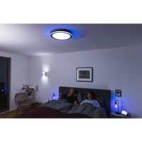 LEDVANCE Wifi SMART+ ORBIS CIRCLE LED Deckenleuchte RGBW mehrfarbig 46cm Tunable Weiß 28W / 3000-6500K schwarz-Deckenleuchten-LEDVANCE Shop