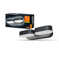 LEDVANCE LED Wand- und Deckenleuchte, Leuchte für Außenanwendungen, Warmweiß, 100,0 mm x 230,0 mm x 54,0 mm, ENDURA STYLE MINI SPOT-Außenwandleuchten-LEDVANCE Shop