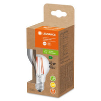 LEDVANCE HIGH ENERGY EFFICIENT A Classic A40 LED Lampe klar (ex 40W) 2,5W Warmweiß E27-Leuchtmittel-LEDVANCE Shop