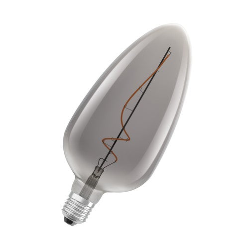 OSRAM Vintage 1906 LED-Lampe, Smoke-Tönung, 4W, 140lm , Warmweiß , E27-Leuchtmittel-LEDVANCE Shop