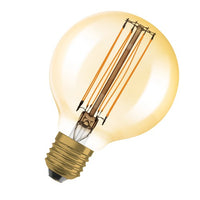 OSRAM Vintage 1906 LED-Lampe, Gold-Tönung, 5,8W, 470lm , Warmweiß , E27-Leuchtmittel-LEDVANCE Shop