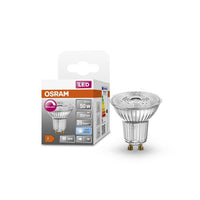 OSRAM LED SUPERSTAR PAR16 Dimmbare LED Reflektorlampe Kaltweiß (4000K), Glas Spot, 5.5W, Ersatz für 50W GU10-Leuchtmittel-LEDVANCE Shop