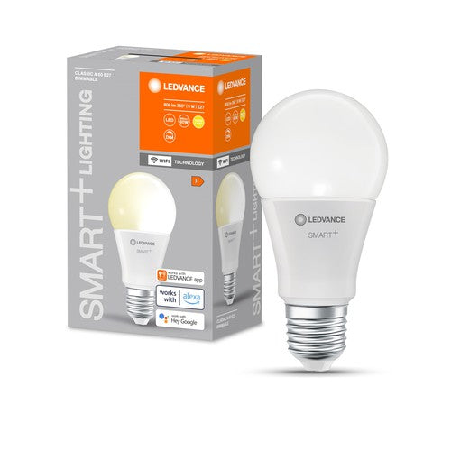 LEDVANCE SMART+ WIFI LED-Lampe, weiße Frost-Optik, 9W, 806lm-Leuchtmittel-LEDVANCE Shop