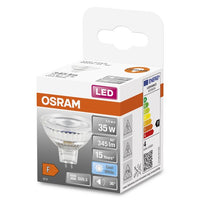 OSRAM LED STAR MR16 12V LED Reflektorlampe mit GU5.3 Sockel, Kaltweiss (4000K), Glas Spot, 3,80W, Ersatz für 35W-Reflektorlampe-Leuchtmittel-LEDVANCE Shop