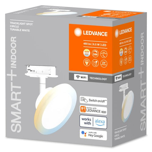 LEDVANCE SMART+ WiFi Tracklight Schienensystem Leuchte, weiß, 6,5W-Schienensysteme-LEDVANCE Shop
