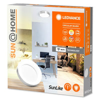 LEDVANCE SUN@HOME Deckenleuchte, 450mm, silber, 18,5W, 500lm-Deckenleuchten-LEDVANCE Shop