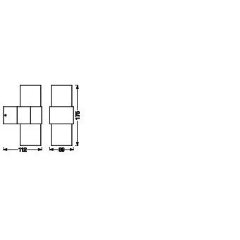 LEDVANCE SMART+ Outdoor WiFi-Wandleuchte 10W, 800lm, silber-Außenwandleuchten-LEDVANCE Shop