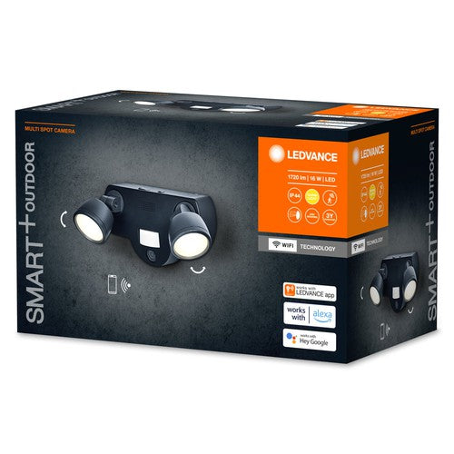 LEDVANCE SMART+ Outdoor-Wandleuchte mit Kamera, dunkelgrau-Strahler & Flutlichter-LEDVANCE Shop