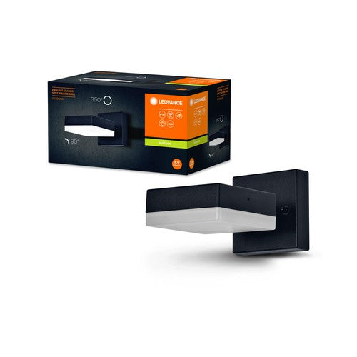 LEDVANCE ENDURA Spot Square Außen-Wandleuchte, schwarz, GX53-Außenwandleuchten-LEDVANCE Shop