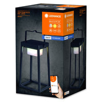 LEDVANCE SMART+ Outdoor Bluetooth Solar-Tischleuchte,schwarz,eckig-Tischlampen-LEDVANCE Shop