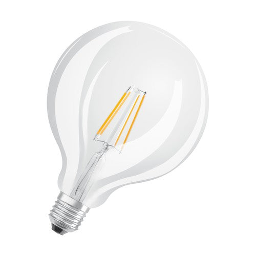 OSRAM Dimmbare FILAMENT LED-Lampe LED SUPERSTAR+ CL GLOBE125 FIL 100 dim 11W/940 E27 CRI90 BOX, Kaltweiß, E27-Leuchtmittel-LEDVANCE Shop