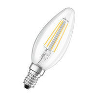 OSRAM Retrofit Classic B LED Lampe Kerzenform (ex 40W) 4W / 4000K Kaltweiß E14-Leuchtmittel-LEDVANCE Shop