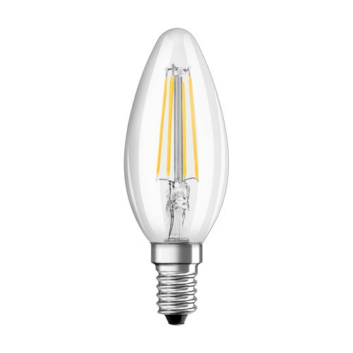 OSRAM Retrofit Classic B LED Lampe Kerzenform (ex 40W) 4W / 4000K Kaltweiß E14-Leuchtmittel-LEDVANCE Shop