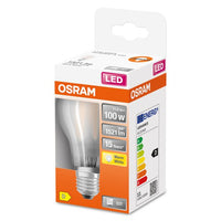 OSRAM Retrofit Classic A LED Lampe matt (ex 100W) 10W / 2700K Warmweiß E27-Leuchtmittel-LEDVANCE Shop