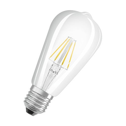 OSRAM Dimmbare FILAMENT LED-Lampe LED SUPERSTAR+ CL Edison FIL 60 dim 5,8W/940 E27 CRI90 BOX, E27-Leuchtmittel-LEDVANCE Shop
