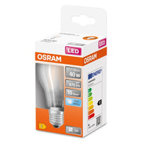 OSRAM Retrofit Classic LED Lampe matt (ex 40W) 4W / 4000K Kaltweiß E27-Leuchtmittel-LEDVANCE Shop