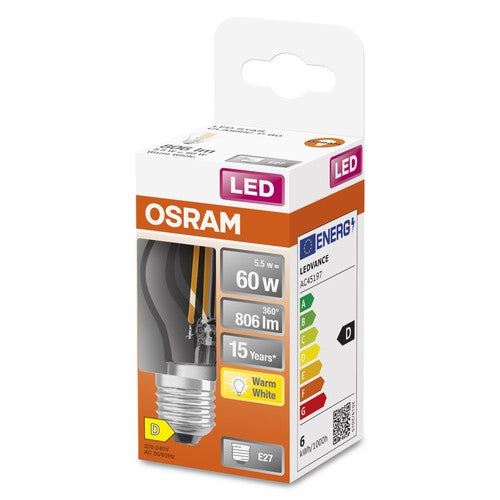 OSRAM LED Retrofit Classic P LED Lampe (ex 60W) 6W / 2700K Warmweiß E27-Leuchtmittel-LEDVANCE Shop