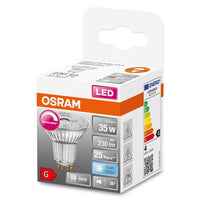 OSRAM LED SUPERSTAR PAR16 LED Spot dimmbar (ex 35W) 3,7W / 4000K Kaltweiß GU10-Leuchtmittel-LEDVANCE Shop