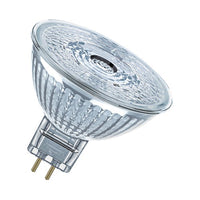 OSRAM Dimmbare MR16 LED Reflektorlampe mit GU5.3 Sockel, Kaltweiss (4000K), 4.9W, Ersatz für 35W-Reflektorlampe, LED SUPERSTAR MR16 12 V-Leuchtmittel-LEDVANCE Shop