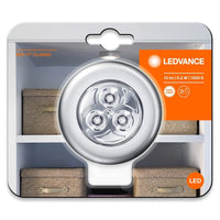 LEDVANCE Batteriebetriebene Leuchte LED: für Wand, DOT-it® / 0,23 W, 4.5 V, Ausstrahlungswinkel: 70°, Cool White, 7000 K, Gehäusematerial: Acrylnitril-Butadien-Styrol-Copolymer (ABS), IP20-LEDVANCE-LEDVANCE Shop