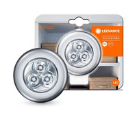 LEDVANCE Batteriebetriebene Leuchte LED: für Wand, DOT-it® / 0,23 W, 4.5 V, Ausstrahlungswinkel: 70°, Cool White, 7000 K, Gehäusematerial: Acrylnitril-Butadien-Styrol-Copolymer (ABS), IP20-LEDVANCE-LEDVANCE Shop