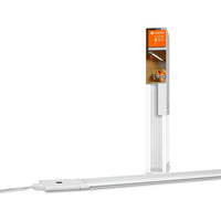 LEDVANCE LED Leuchte: für Schrankunterseiten, Cabinet LED Slim / 10 W, 220…240 V, Warm White, 3000 K, Gehäusematerial: Polycarbonat (PC)/Acrylnitril, IP20-LEDVANCE-LEDVANCE Shop